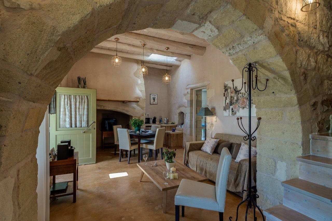 Traditional Stonebuilt Villa Leonanto, Only 5 Km From A Sandy Beach Kástellos Exterior photo